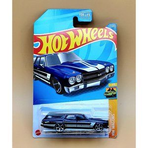 Hot Wheels Main Line '70 Chevelle SS Wagon (Blue)